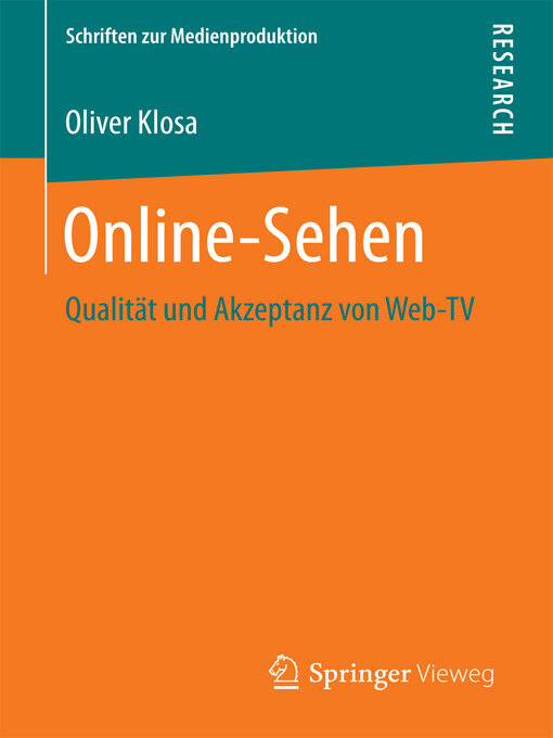 Title details for Online-Sehen by Oliver Klosa - Available